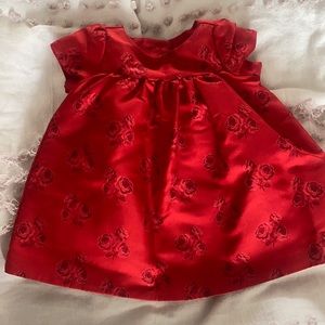Embroidered Janie and Jack Christmas dress